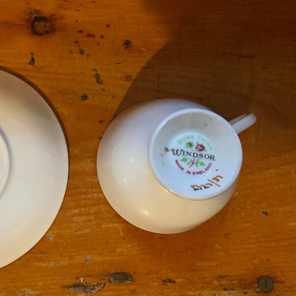 Windsor Bone China Teacup Tea Cup And Saucer - Picture 8 of 8